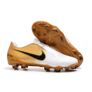 Nike Phantom Vnm Elite FG Bílý Zlato Černá